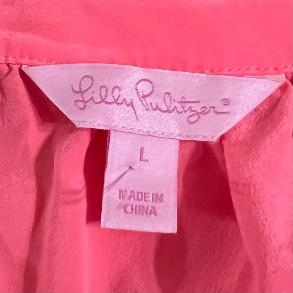 Lilly Pulitzer Sleeveless Silk Top- NWOT - Picture 8 of 10